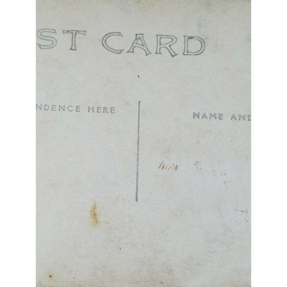 Rare Vintage Collectible Real Photo Postcard Man in Hat Oval Picture AZO 1900s? - Picture 6 of 7